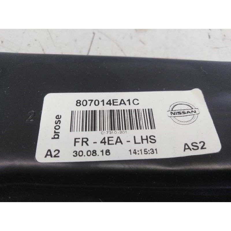 Recambio de elevalunas delantero izquierdo para nissan qashqai (j11) acenta referencia OEM IAM 807014EA1C LH017312102 E2-A4-48-2
