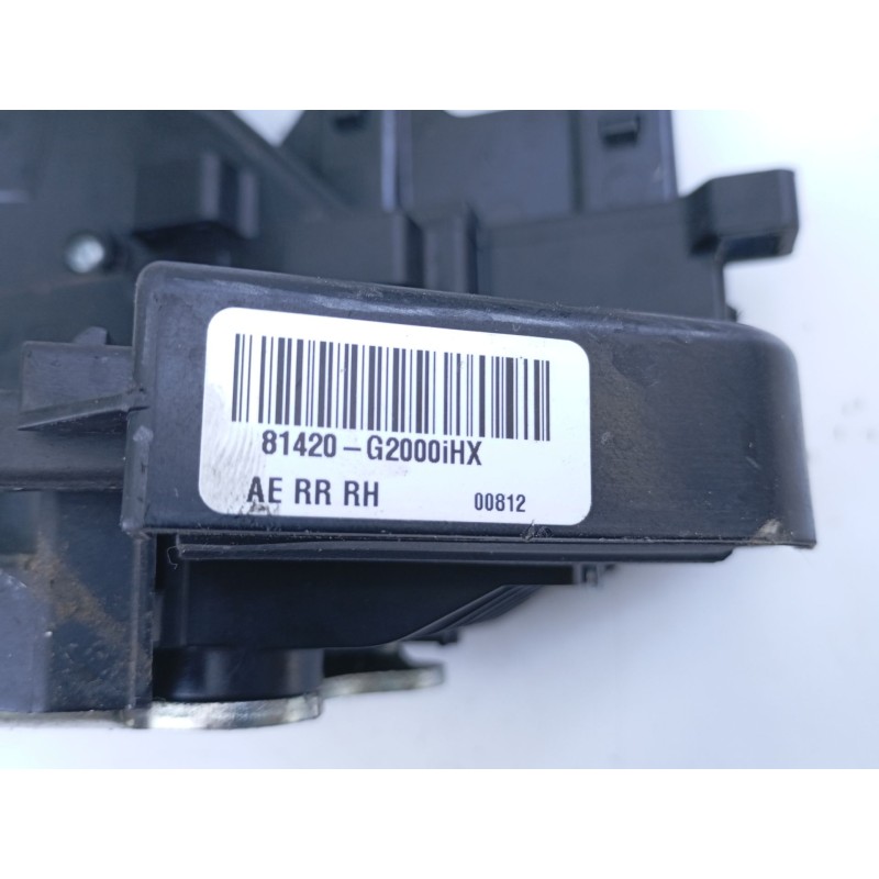 Recambio de cerradura puerta trasera derecha para hyundai ioniq hybrid referencia OEM IAM 81420G2000iHX  