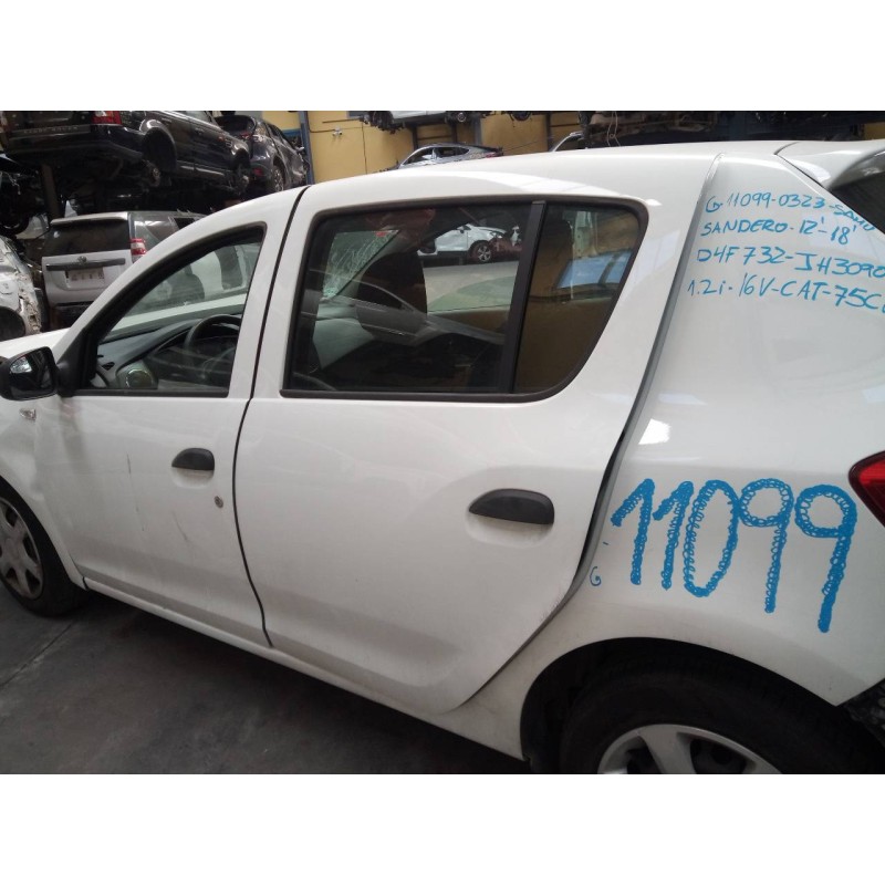 Recambio de puerta trasera izquierda para dacia sandero ambiance referencia OEM IAM   