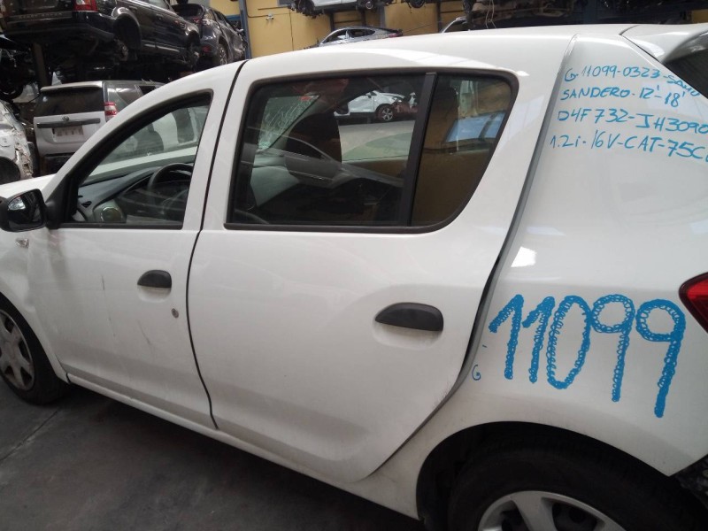 Recambio de puerta trasera izquierda para dacia sandero ambiance referencia OEM IAM   