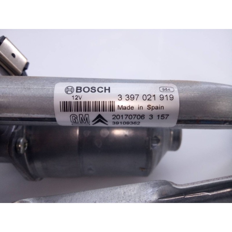 Recambio de motor limpia delantero para opel crossland x excellence referencia OEM IAM 0390243607 3397021919 E2-B6-9-2