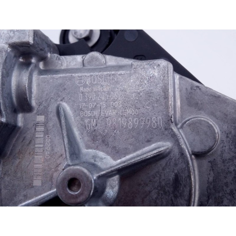 Recambio de motor limpia trasero para opel crossland x excellence referencia OEM IAM 0390205062 9819899980 E2-B6-49-2