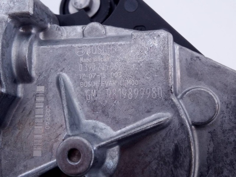 Recambio de motor limpia trasero para opel crossland x excellence referencia OEM IAM 0390205062 9819899980 E2-B6-49-2