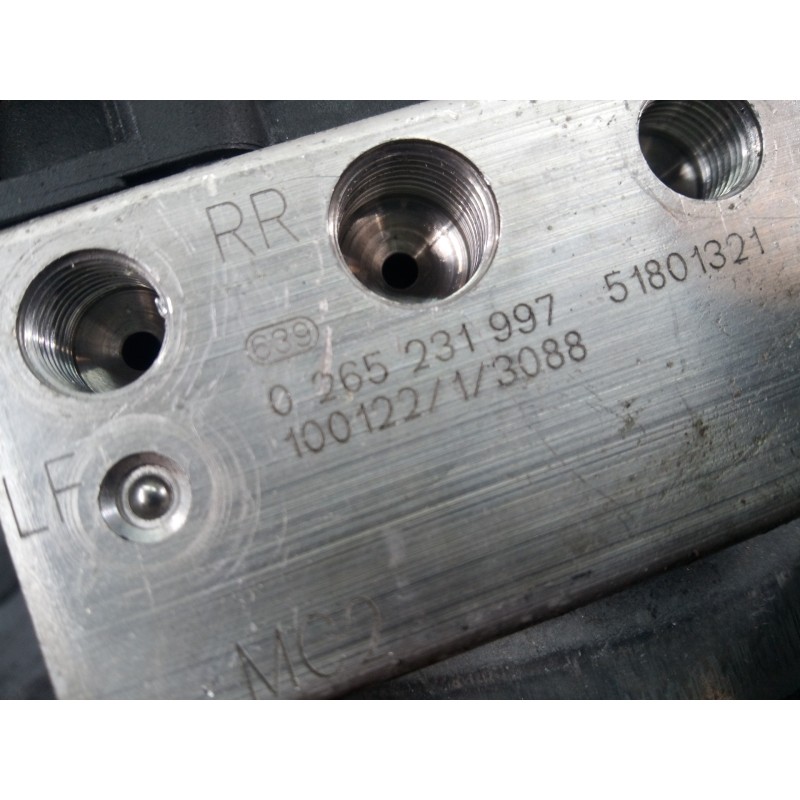 Recambio de abs para peugeot bipper básico referencia OEM IAM 0265231997  P3-A8-22-5