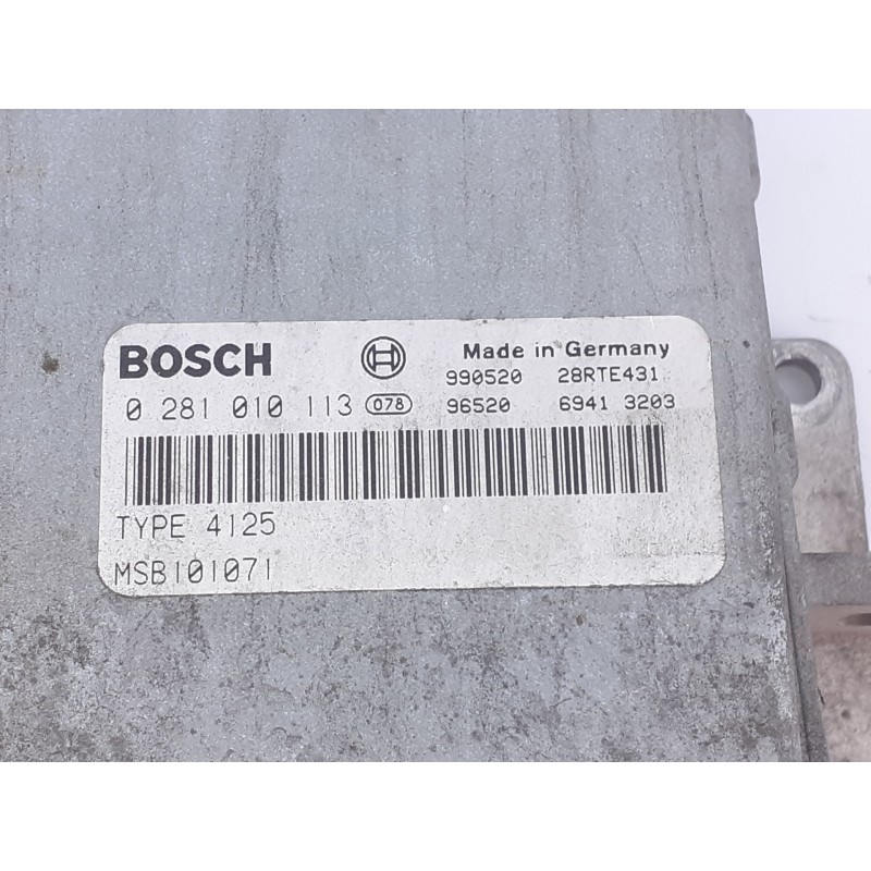 Recambio de centralita motor uce para land rover freelander (ln) 2.0 di familiar (72kw) referencia OEM IAM MSB101071 0281010113 