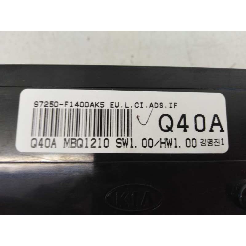 Recambio de mando climatizador para kia sportage concept 2wd referencia OEM IAM 97250F1400AK5  E3-A3-28-2