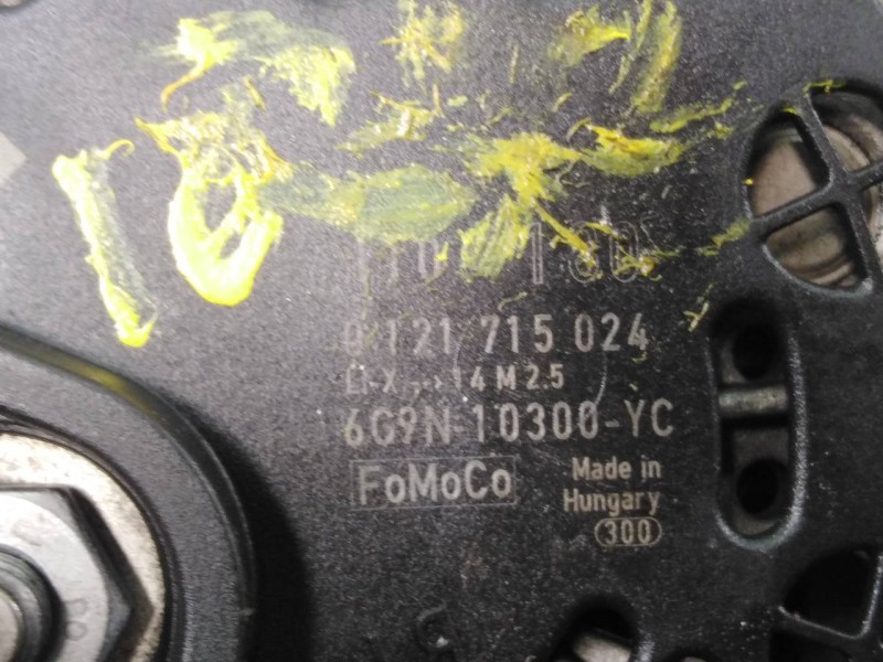 Recambio de alternador para land rover freelander (lr2) sd4 s referencia OEM IAM 0121715024 6G9N10300YC P3-A5-5-3