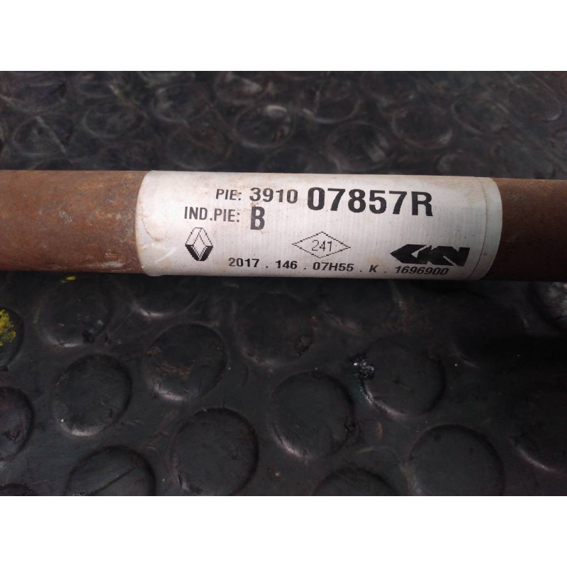 Recambio de transmision delantera derecha para dacia sandero stepway comfort referencia OEM IAM 391007857R  P1-A6-39