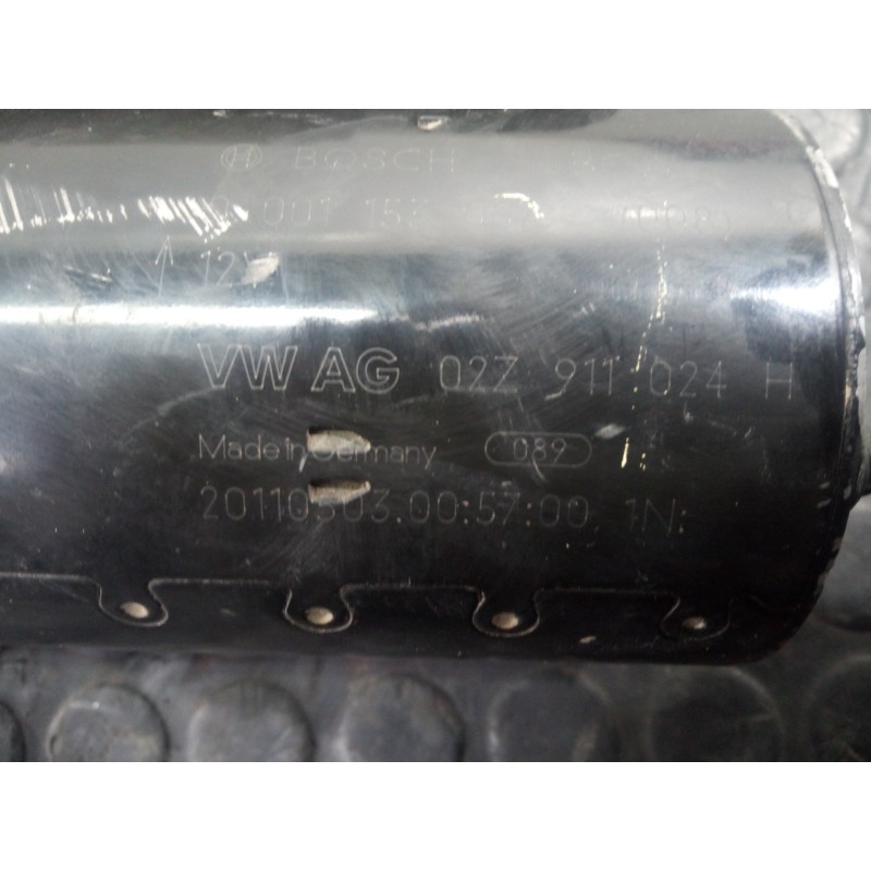 Recambio de motor arranque para audi a3 (8p) 1.6 tdi ambiente referencia OEM IAM 02Z911024H  P3-A10-18-2