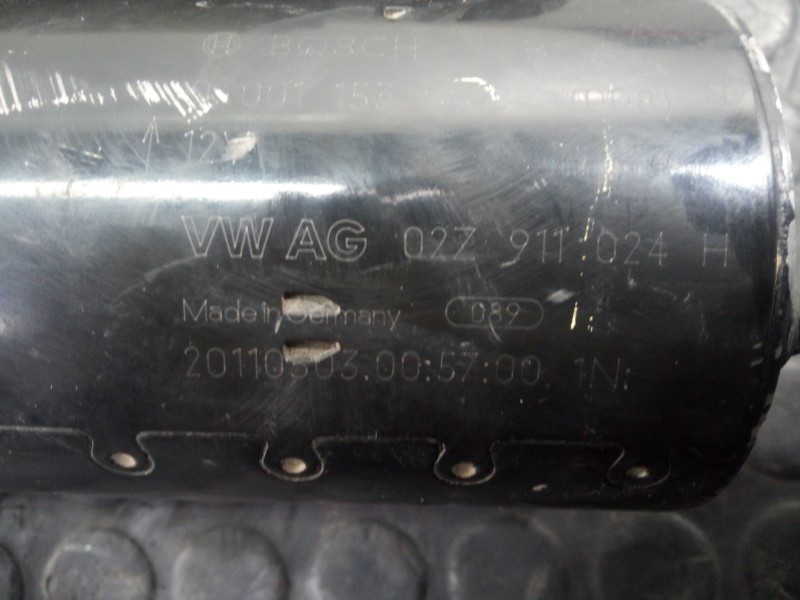 Recambio de motor arranque para audi a3 (8p) 1.6 tdi ambiente referencia OEM IAM 02Z911024H  P3-A10-18-2