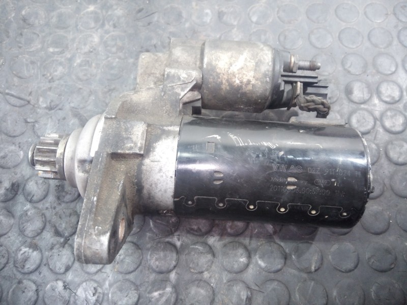 Recambio de motor arranque para audi a3 (8p) 1.6 tdi ambiente referencia OEM IAM 02Z911024H  P3-A10-18-2