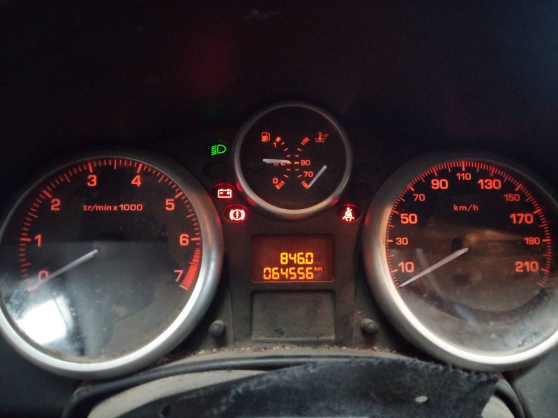 Recambio de cuadro instrumentos para peugeot 207 active referencia OEM IAM 9662903780 A2C53190330 E3-B2-39-1