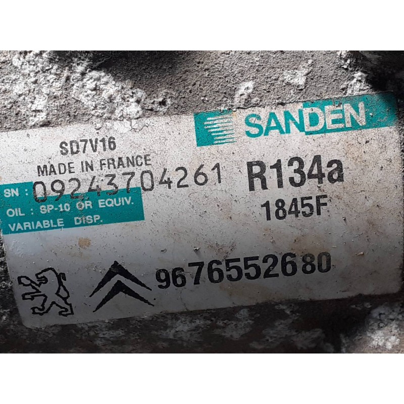 Recambio de compresor aire acondicionado para citroën jumper caja cerrada (06.2006 =>) 30 l2h1 hdi 130 fap referencia OEM IAM 96