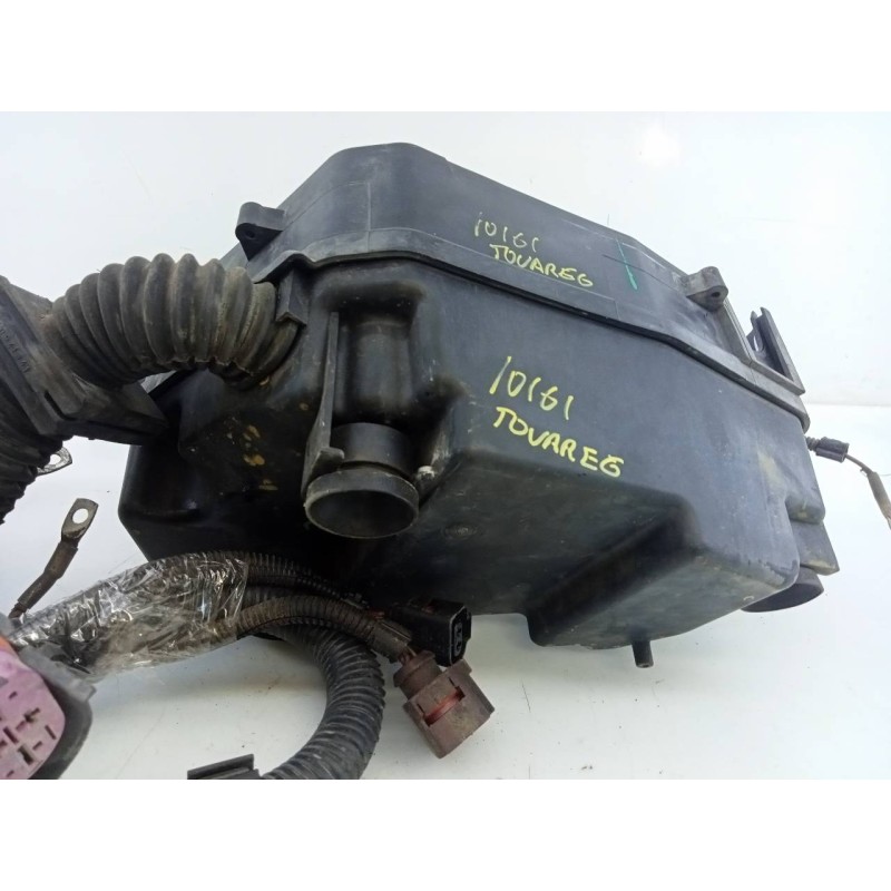 Recambio de caja reles / fusibles para volkswagen touareg (7la) tdi v10 referencia OEM IAM   E1-B6-46-1