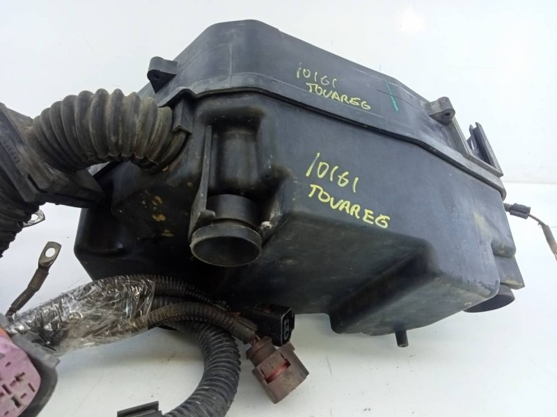 Recambio de caja reles / fusibles para volkswagen touareg (7la) tdi v10 referencia OEM IAM   E1-B6-46-1