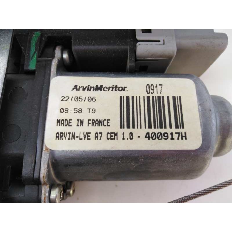 Recambio de elevalunas delantero izquierdo para peugeot 207 x-line referencia OEM IAM 401786A7  E1-A4-4-1