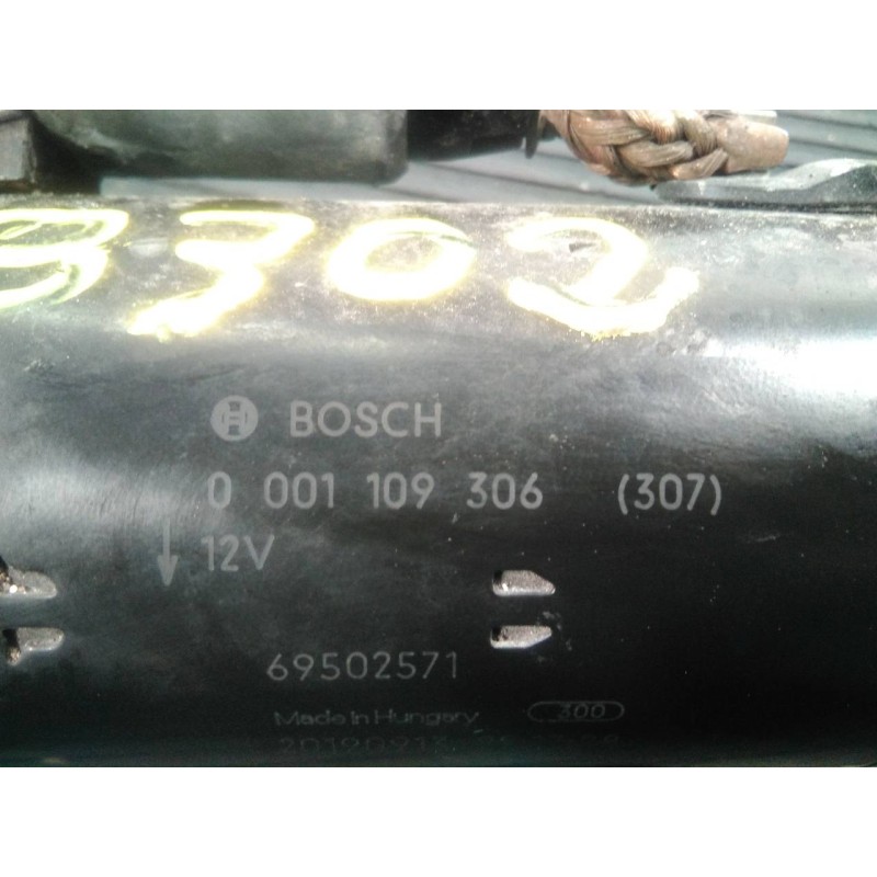 Recambio de motor arranque para iveco daily caja cerrada (2019 =>..) 35s referencia OEM IAM 0001109306 69502571 P3-A7-18-3