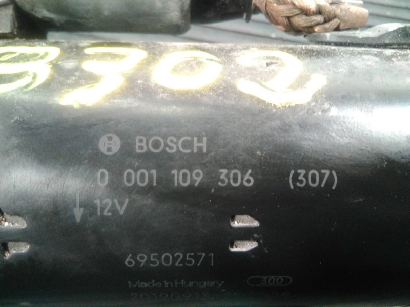 Recambio de motor arranque para iveco daily caja cerrada (2019 =>..) 35s referencia OEM IAM 0001109306 69502571 P3-A7-18-3