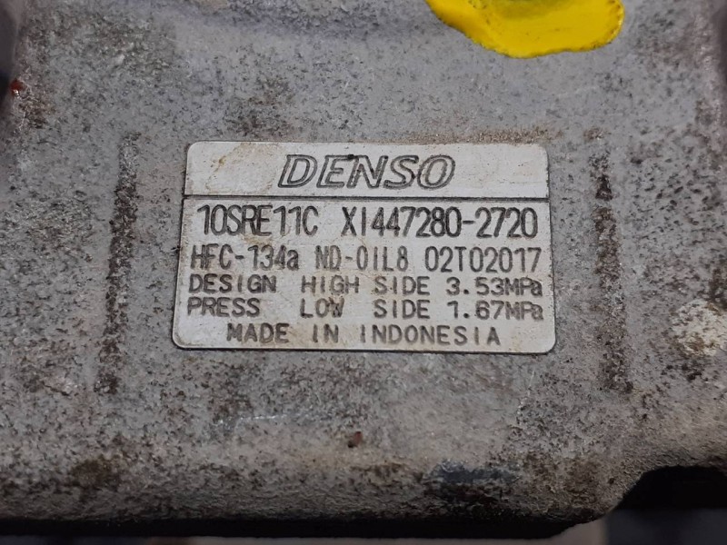 Recambio de compresor aire acondicionado para toyota hilux (kun) referencia OEM IAM 4472802720 02T02017 P3-A1-8-4