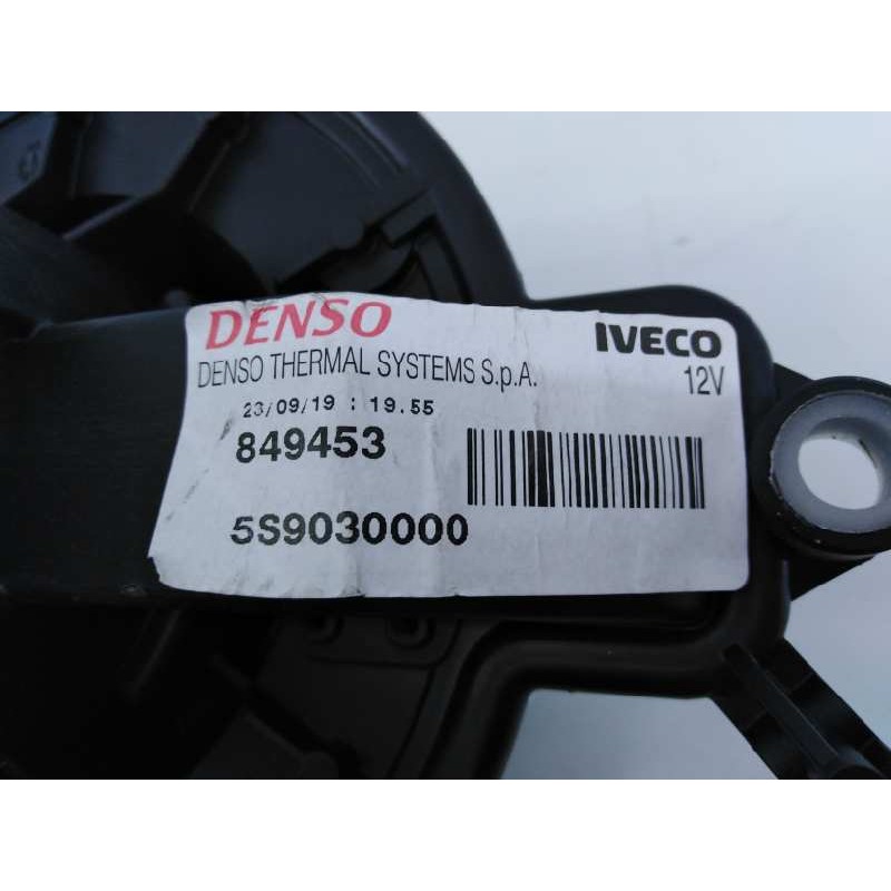 Recambio de ventilador calefaccion para iveco daily caja cerrada (2019 =>..) 35s referencia OEM IAM 5S9030000  E3-B6-42-5