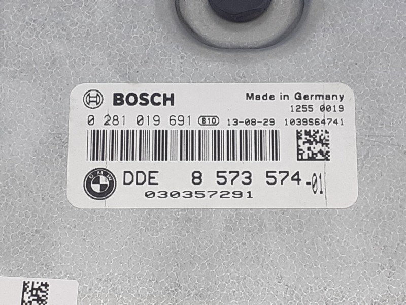 Recambio de centralita motor uce para bmw serie 7 (f01/f02) 740d referencia OEM IAM 0281019619 857357401 E3-A2-16-4