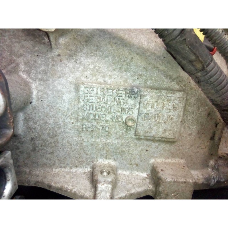 Recambio de caja cambios para iveco daily caja cerrada (2019 =>..) 35s referencia OEM IAM 8HP70 0004666 M1-B3-115