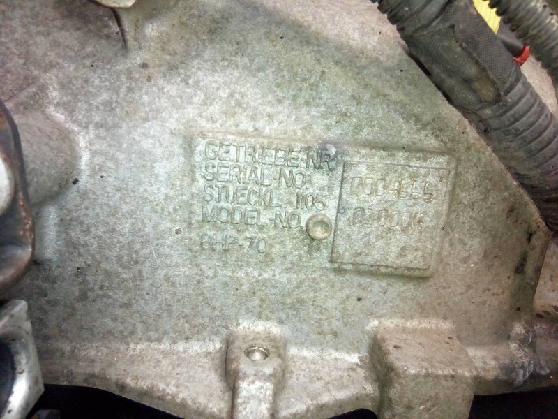 Recambio de caja cambios para iveco daily caja cerrada (2019 =>..) 35s referencia OEM IAM 8HP70 0004666 M1-B3-115