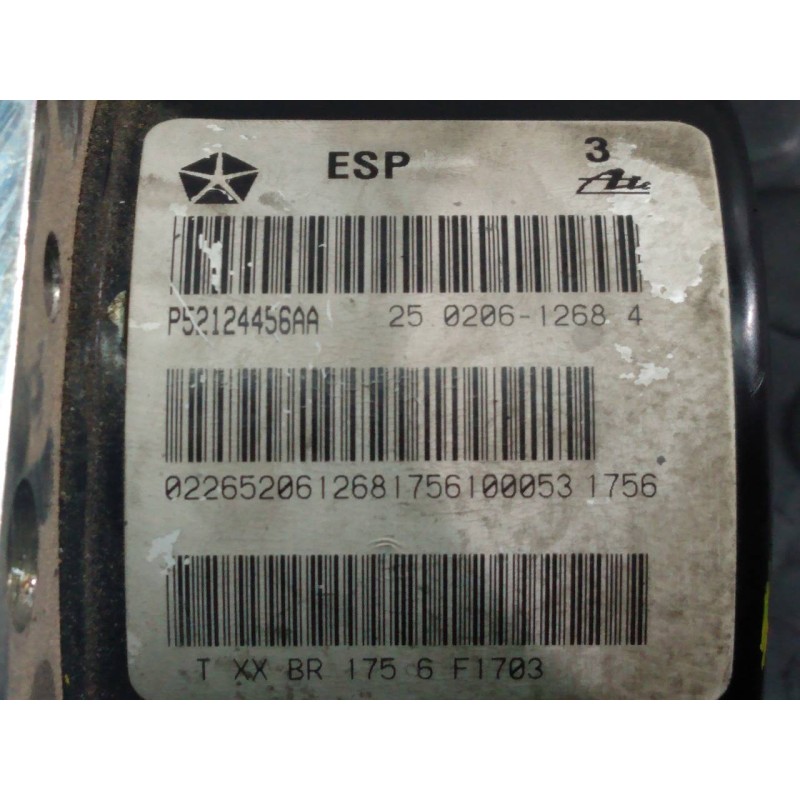 Recambio de abs para jeep gr. cherokee (wh) 3.0 crd limited referencia OEM IAM P52124456AA 25020613684 P3-A8-20-2