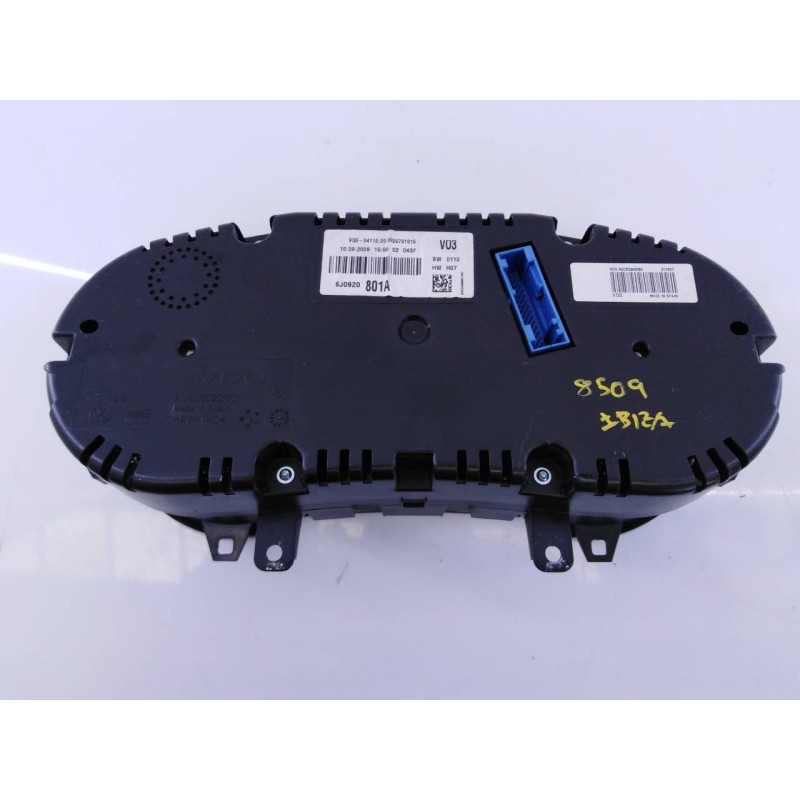 Recambio de cuadro instrumentos para seat ibiza sc (6j1) reference referencia OEM IAM 6J0920801A  E2-A1-18-7