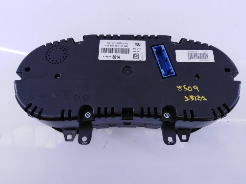 Recambio de cuadro instrumentos para seat ibiza sc (6j1) reference referencia OEM IAM 6J0920801A  E2-A1-18-7