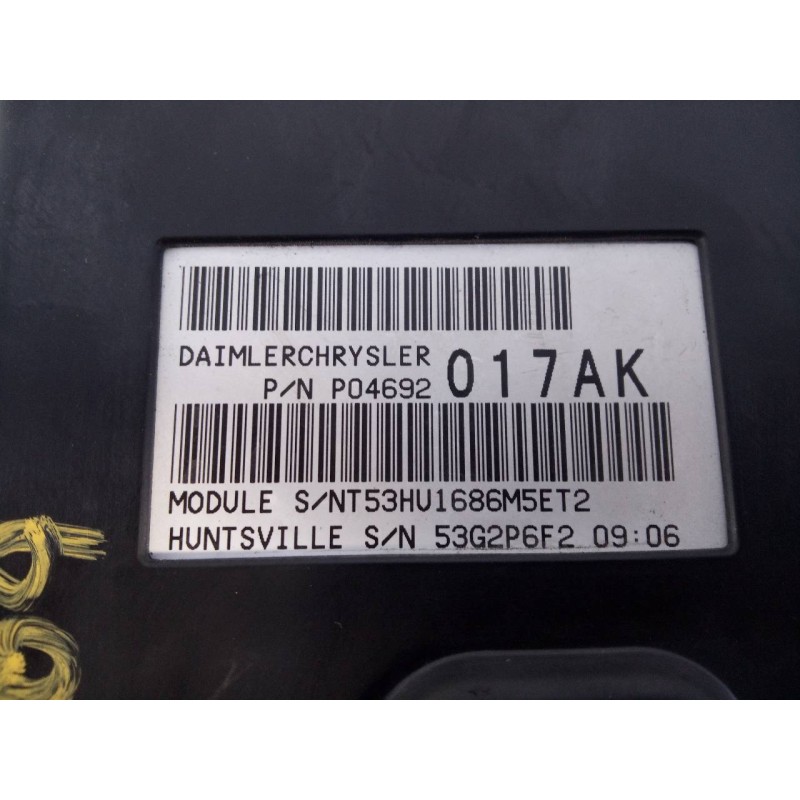 Recambio de centralita motor uce para jeep gr. cherokee (wh) 3.0 crd limited referencia OEM IAM P04692017AK P04692024AK E3-B6-24