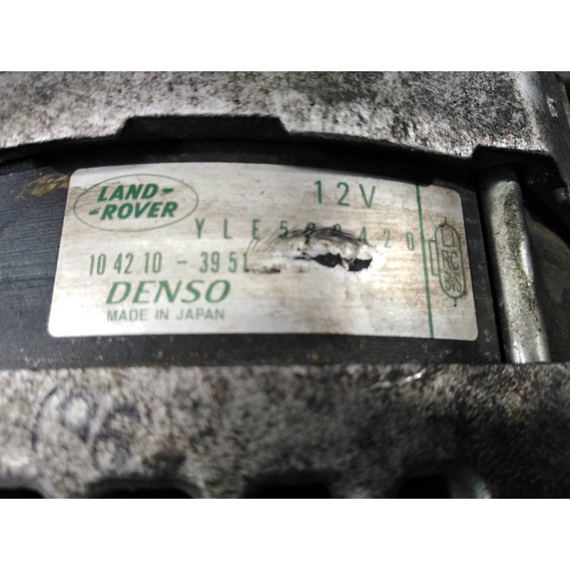 Recambio de alternador para land rover range rover sport v6 td hse referencia OEM IAM YLE500400  P3-A5-18-1