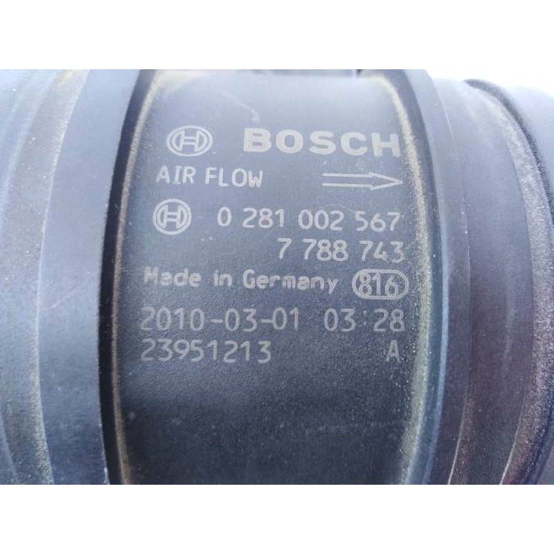 Recambio de caudalimetro para bmw x1 (e84) xdrive 18d referencia OEM IAM 0281002567 7788743 E3-A2-26-4