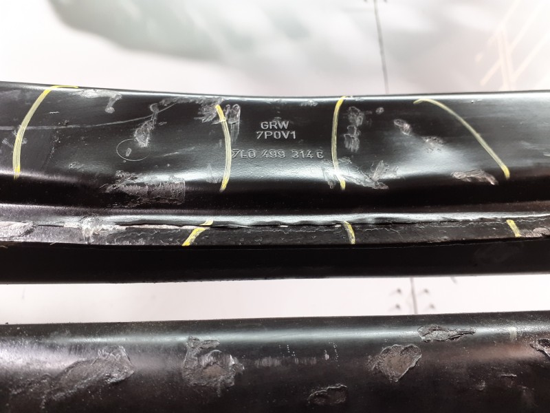 Recambio de puente delantero para porsche cayenne (typ 92aa) diesel platinum edition referencia OEM IAM 7L0499314C  P1-A1-53