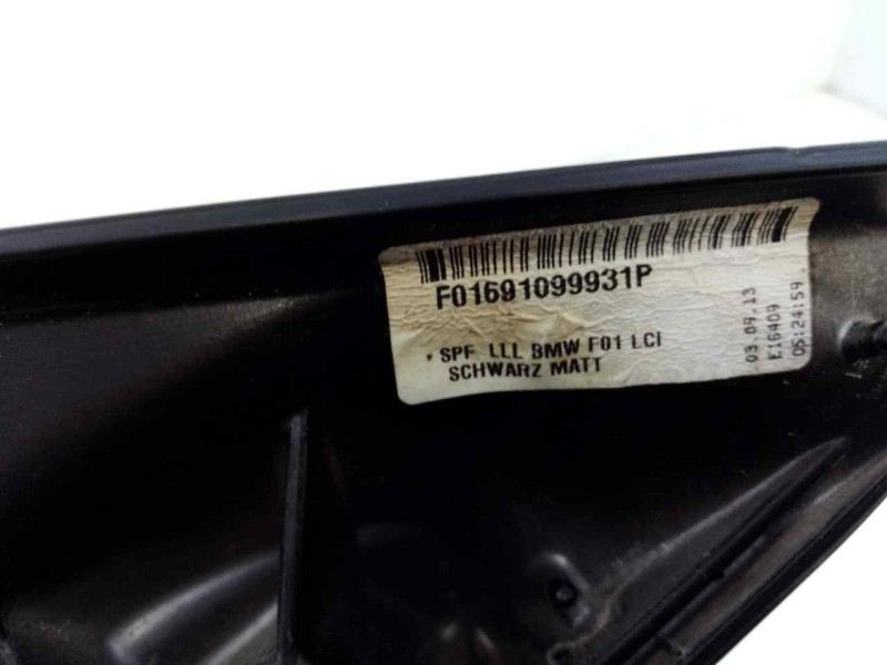 Recambio de retrovisor izquierdo electrico para bmw serie 7 (f01/f02) 740d referencia OEM IAM 7264769 7176446 E1-A3-47-2