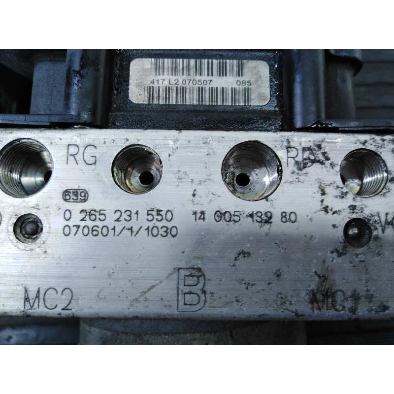 Recambio de abs para fiat scudo furgón (272) 10 business l1h1 90 multijet referencia OEM IAM 0265231550 1400513280 P3-A8-3-2