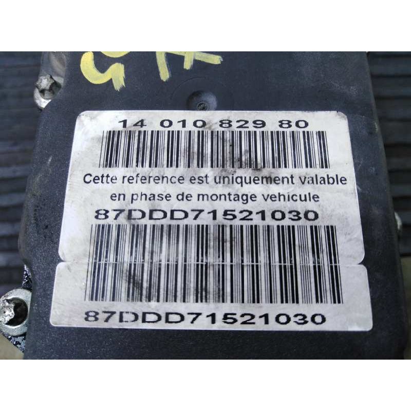 Recambio de abs para fiat scudo furgón (272) 10 business l1h1 90 multijet referencia OEM IAM 0265231550 1400513280 P3-A8-3-2