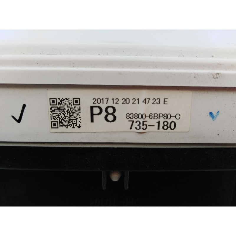 Recambio de cuadro instrumentos para toyota land cruiser (j15) gx referencia OEM IAM 838008BP80C 735180 E3-B2-14-1