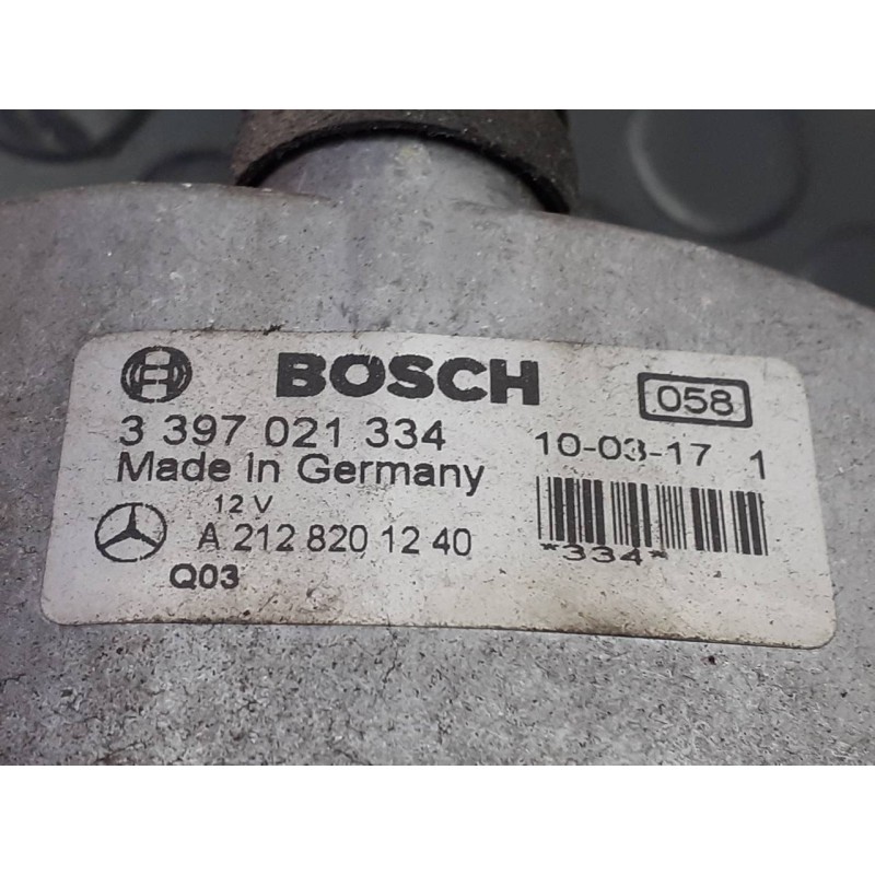 Recambio de motor limpia delantero para mercedes-benz clase e (w212) lim. e 200 cdi blueefficiency (212.005) referencia OEM IAM 