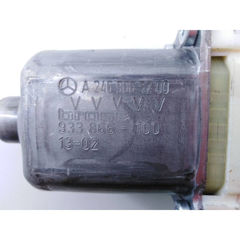 Recambio de motor elevalunas delantero derecho para mercedes-benz clase a (w176) a 180 cdi blueefficiency (176.000) referencia O