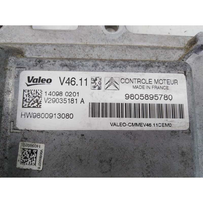 Recambio de centralita motor uce para citroën c3 tonic referencia OEM IAM 9805895780 40980201 E3-B2-27-3