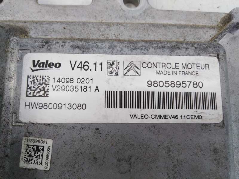 Recambio de centralita motor uce para citroën c3 tonic referencia OEM IAM 9805895780 40980201 E3-B2-27-3