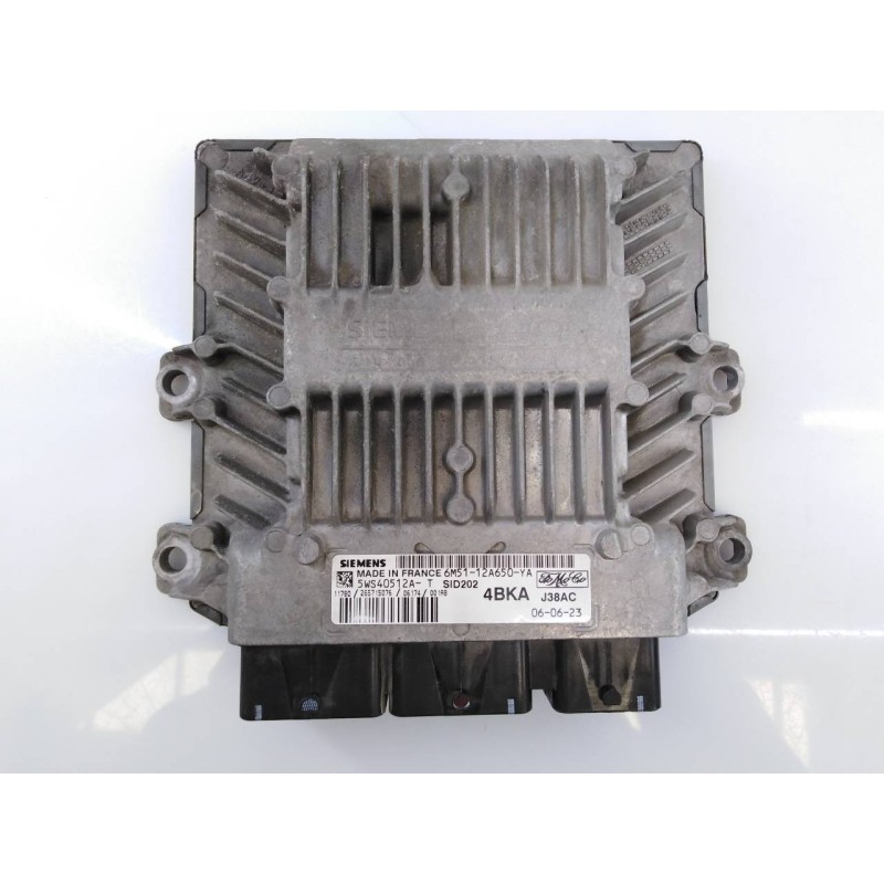 Recambio de centralita motor uce para ford focus berlina (cap) ambiente (d) referencia OEM IAM 6M5112A650YA 5WS40512A E3-B3-28-1