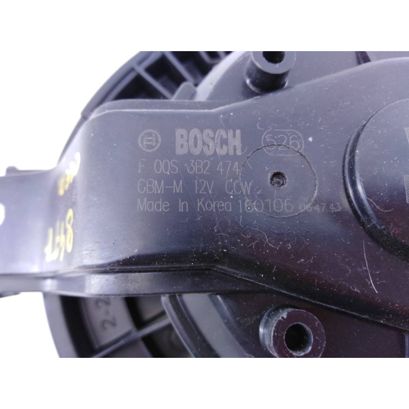 Recambio de ventilador calefaccion para kia cee´d drive referencia OEM IAM F00S3B2474  E3-A3-36-3