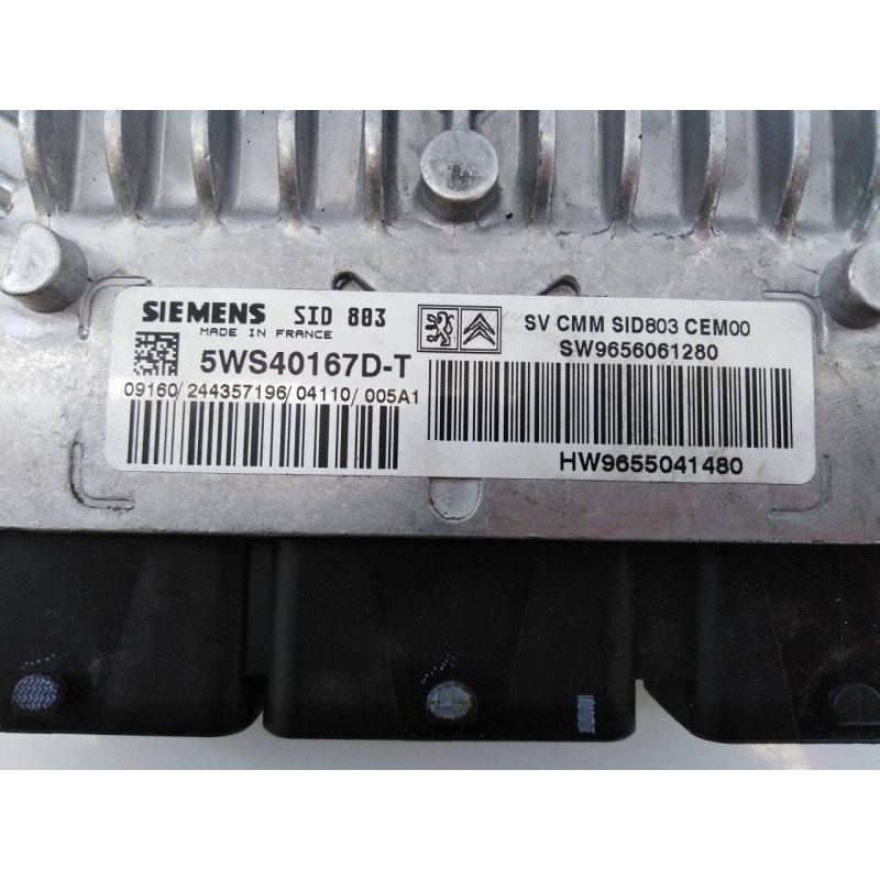Recambio de centralita motor uce para peugeot 407 premium referencia OEM IAM 9656061280 9655041480 E3-B2-39-2