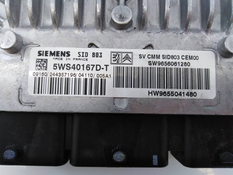 Recambio de centralita motor uce para peugeot 407 premium referencia OEM IAM 9656061280 9655041480 E3-B2-39-2