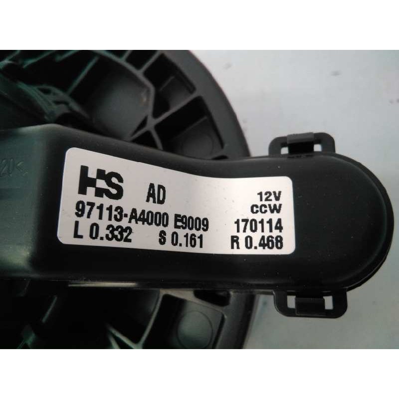 Recambio de ventilador calefaccion para hyundai i30 (pd) tecno referencia OEM IAM 97113A4000  E2-B5-9-2