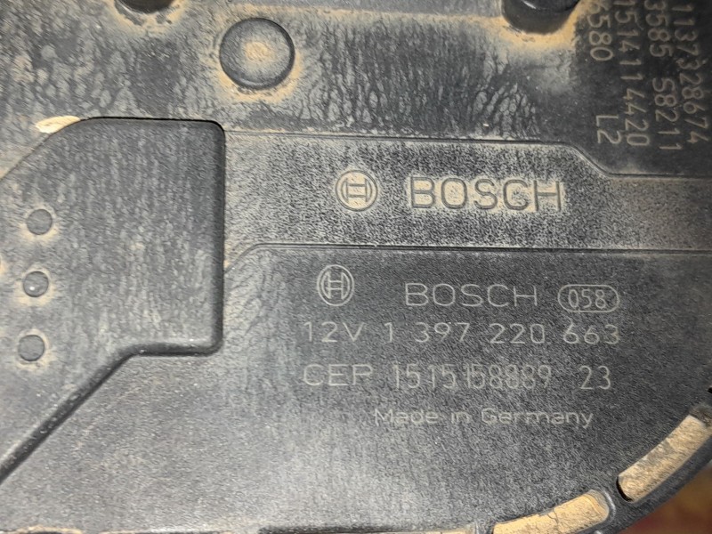 Recambio de motor limpia delantero para volkswagen golf vii (5g1, bq1, be1, be2) 2.0 tdi referencia OEM IAM 5G1955119A  