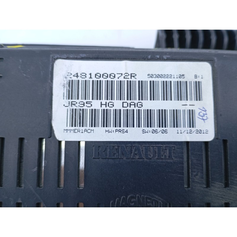 Recambio de sistema navegacion gps para renault scenic iii business referencia OEM IAM JR95HGDAG  E1-A1-19-3