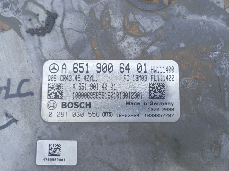 Recambio de centralita motor uce para mercedes-benz glc (x253) 220 d 4-matic (253.905, 253.903) referencia OEM IAM A6519006401 0